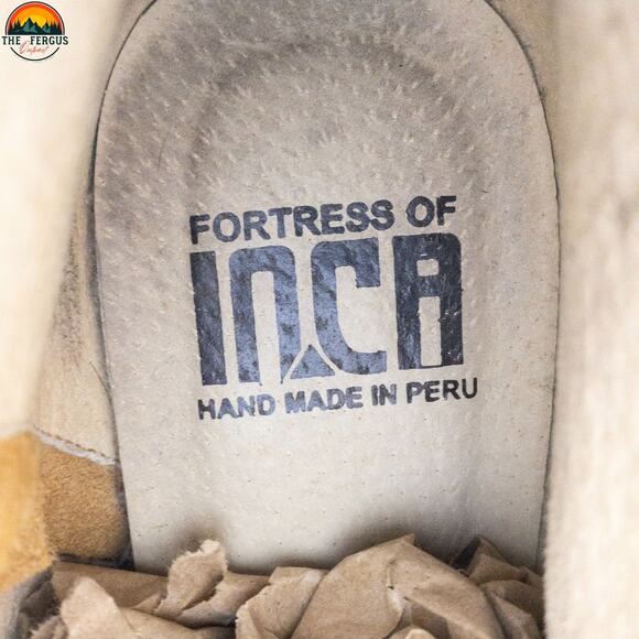 Fortress Of Inca Adriana Coco Ankle Booties Brown Block Heel Women Sz 6.5 EU 37 - Picture 9 of 10